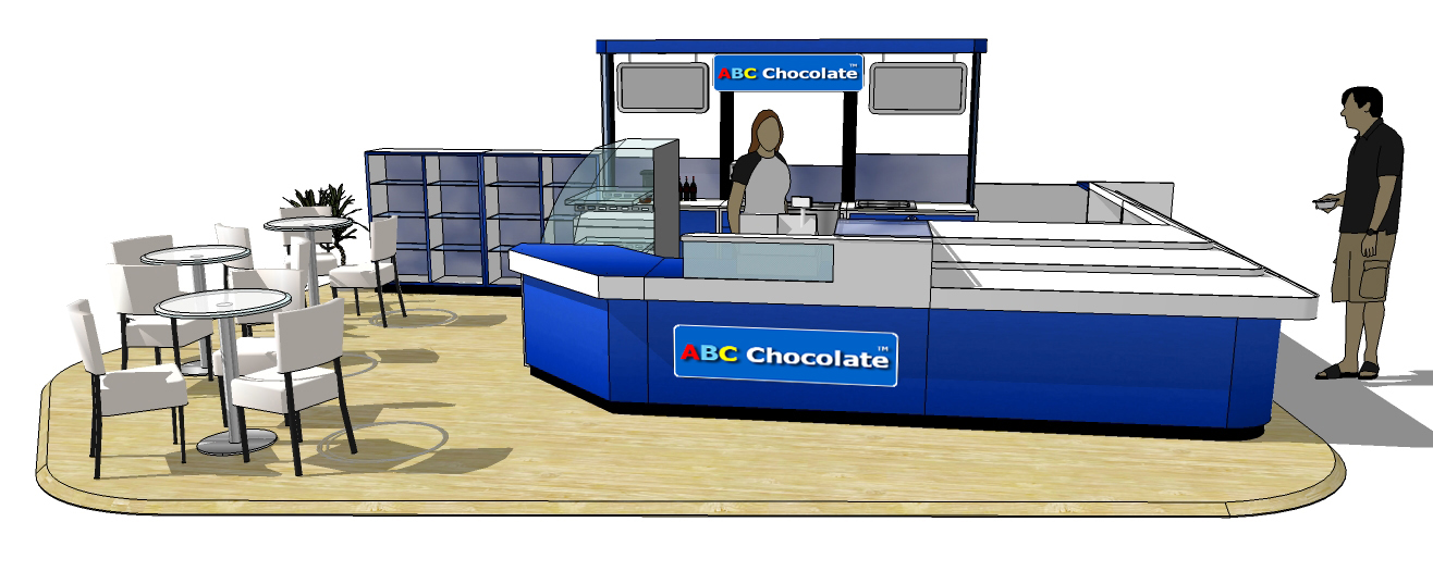 ABC Chocolate Perspective - เค้าเตอร์ เอบีซี ช็อกโกแลต ABC Chocolate Counter